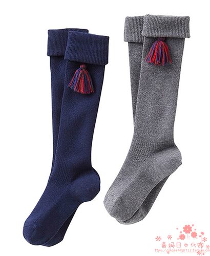 familiar女宝中筒袜日本童装特惠