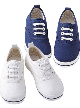 国现特卖familiar童鞋日本代购儿童帆布鞋一脚蹬无扣简便鞋040276