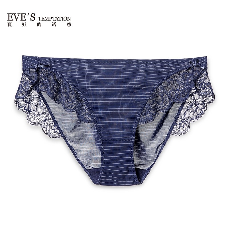 中低腰三角裤女纤维弹力面料