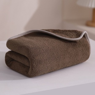 玉颜正品加大加厚可爱毛巾男士加厚柔软吸水成人干发巾浴巾不掉毛