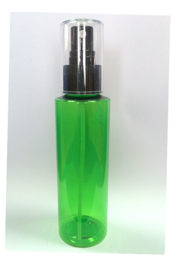 130ML PET瓶 绿色透明塑料瓶 黑色喷雾盖纯露花水爽肤水化妆品包