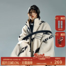 防寒服痞帅高级棉衣女 冬季 BJHG不计后果仿羊羔毛男士 棉服外套男装