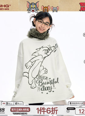 猫和老鼠联名BJHG北极绒毛衣男女