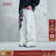 裤 运动设计感伞兵休闲裤 子男款 美式 子女 春季 BJHG不计后果白色工装