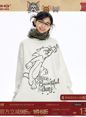 猫和老鼠联名BJHG北极绒毛衣男女