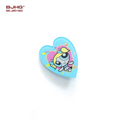 【飞天小女警联名】BJHG不计后果多巴胺爱心发夹潮流百搭发卡配饰