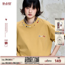 夏季 朴俊元 t恤男款 同款 凉感速干情侣T恤 BJHG不计后果国潮彩绣短袖