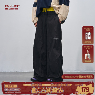 春季 子男款 2026新款 复古户外运动工装 子 BJHG不计后果美式 裤 休闲裤