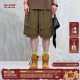 短裤 潮牌假两件休闲五分裤 男款 美式 子 夏季 BJHG不计后果大口袋工装