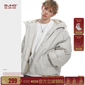 夹克高级感痞帅外套棉袄冬装 冬季 棉衣女 棉服男款 BJHG不计后果美式