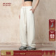 子男款 卫裤 冬季 宽松直筒休闲裤 女 美式 BJHG不计后果重磅纯棉运动裤