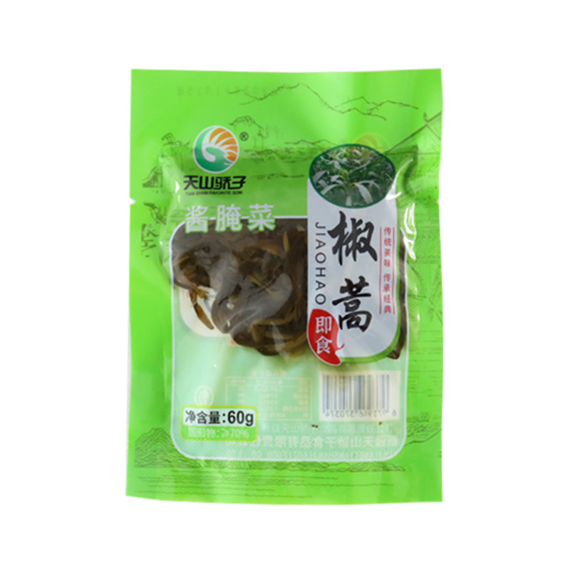 新疆特产天山骄子椒蒿菜腌制下饭菜炒土豆丝椒蒿鱼60g咸菜