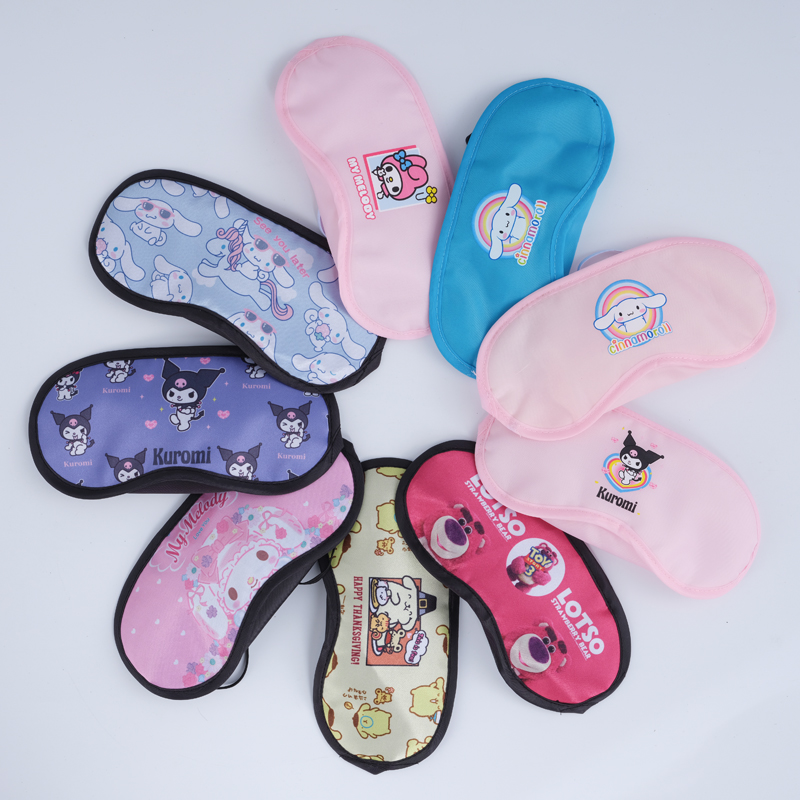 儿童卡通可爱眼罩睡眠遮光薄款