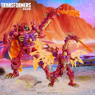 变形金刚男孩手办周边机器人模玩模型传世领袖级红龙威震天F7215
