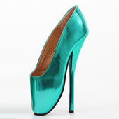 SM情趣女王调教束缚高跟摄影写真鞋 性感18厘米细高跟大码 男女单鞋