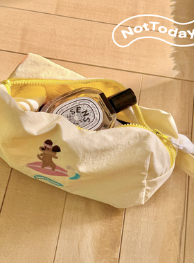 NotToday冲浪小狗收纳包便携出行洗漱包护肤品化妆刷收纳袋