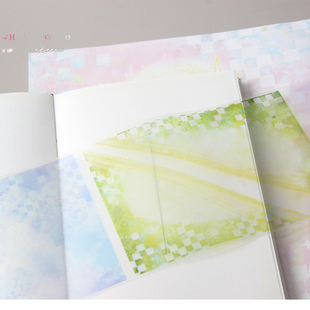 moodtape.捕获春日 大背景原创手帐胶带咕卡贴纸和纸打底胶带分装