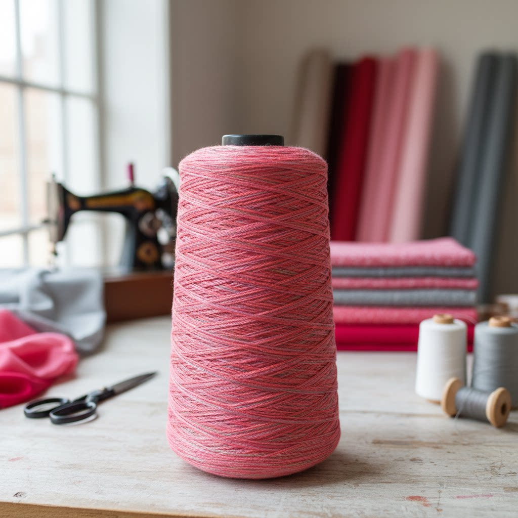 高端混纺 云隙花线 天丝+蚕丝+亚麻+棉+亮片 粉色浅紫天蓝 手编线