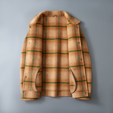 2024秋冬双面毛呢男士工装夹克格子外套羊毛大衣Y86015P315控558，男装毛呢大衣，电商D230