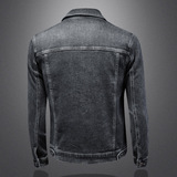 大货主推2026春款男士休闲牛仔夹克衫水洗外套工装款N9357P138，男装夹克，电商D230