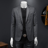 2024春季新款男士休闲西装夹克衫商务时尚外套XZ551P165假模，男装夹克，电商D230