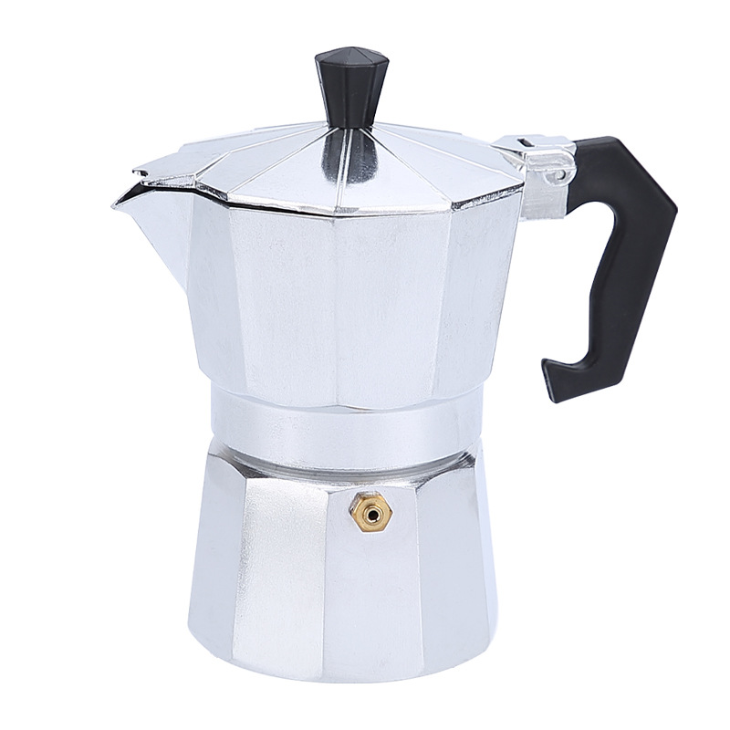 追求传统！手工打磨！意式铝咖啡壶煮咖啡壶家用露营用手冲摩卡壶