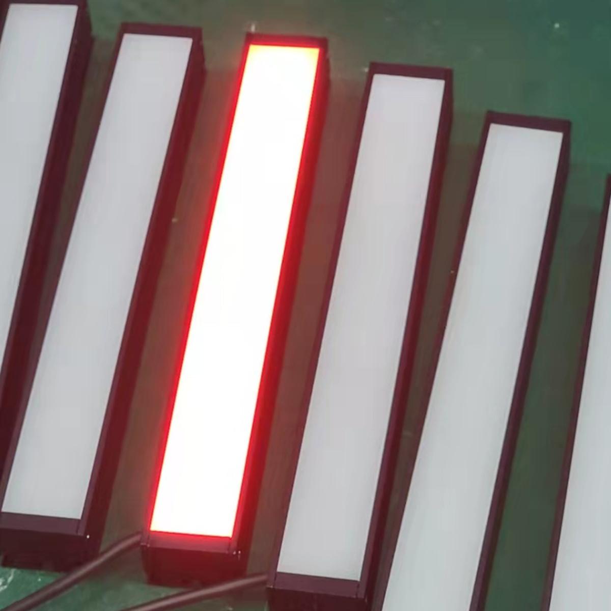 BL12015B机器视觉检测照明工业相机CCD显微镜补光蓝色LED条形光源