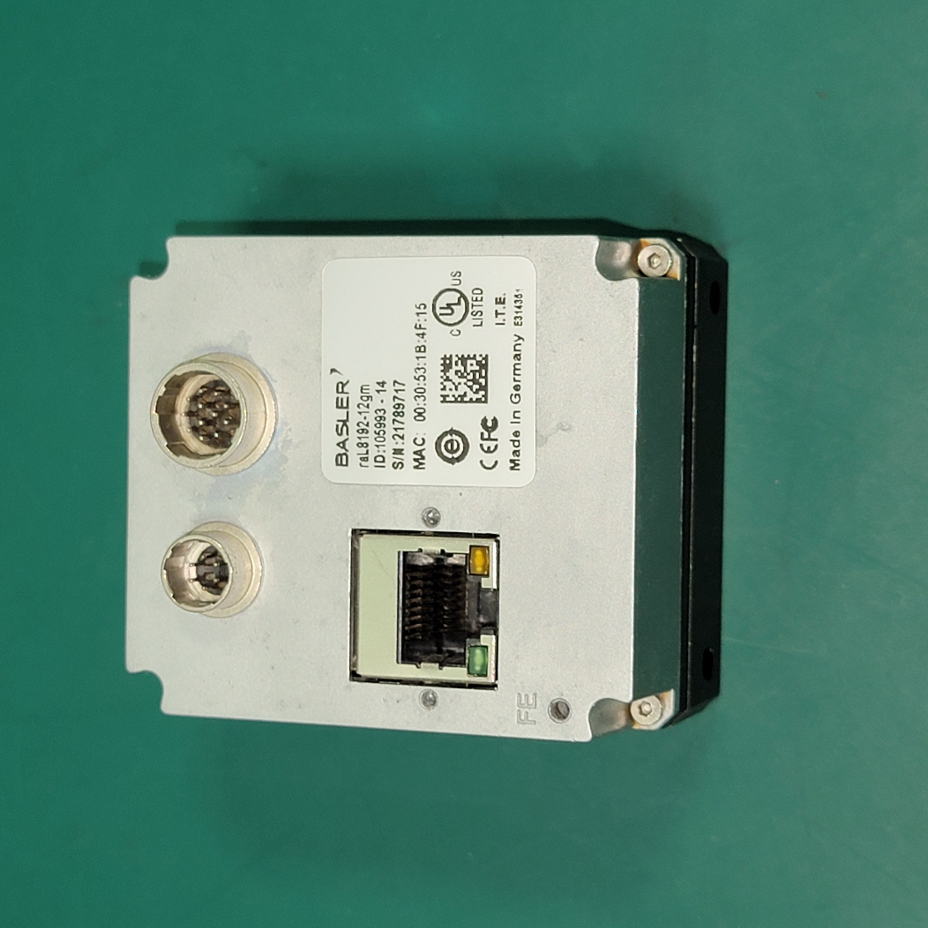 BASLER线扫描相机1K2K4K8K12K网口RAL12288 8GM819212GM409624GM