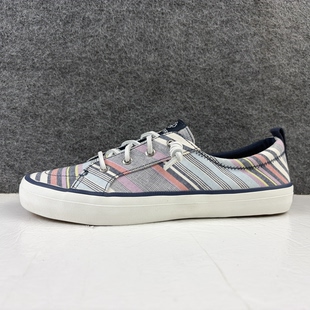 美国sperry女士帆布 休闲鞋 板鞋 一脚蹬 48码8#