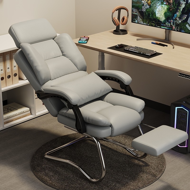 办公椅舒适久坐弓形电脑椅子靠背椅家用老板椅可躺按摩椅书房座椅,住宅家具,电脑椅,淘宝优惠券,粉丝福利购,淘宝优惠卷
