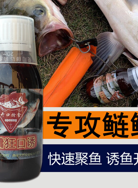 浮钓鲢鳙专用饵料酸臭钓鱼小药野钓花白鲢大头鱼方块饵窝料诱食剂