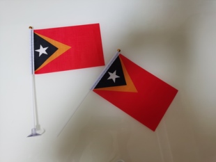 8号14*21CM东帝汶国旗可开票东帝汶小国旗手挥旗手摇旗小旗子