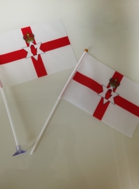 7号8号14*21CM北爱尔兰国旗可开票小国旗手挥旗手摇旗小旗子