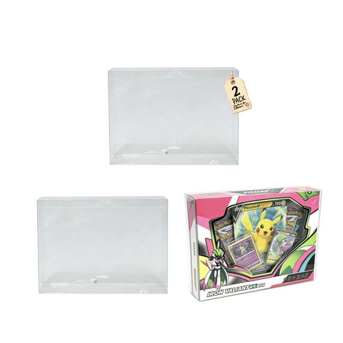 宝可梦卡牌PTCG美版VBOX exBOX盒子使用的透明收藏保护盒