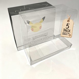 PTCG宝可梦ETB保护盒PokemonETB Case收藏展示保护壳 Protection