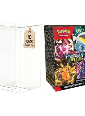 美版PTCG宝可梦sv8 surging spraks SV4.5盒子使用的收藏保护盒