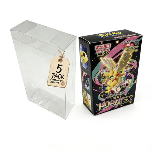 日版PTCG MEGA梦幻EX黄金盒 喷火龙XM2a使用的收藏保护盒展示盒