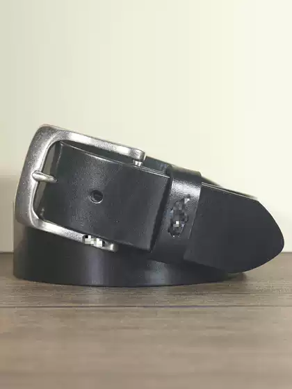 Men's First-Layer Cowhide Leather Belt, 3.8cm Wide, Genuine Leather Pin Buckle, Business Casual Versatile Commuter Belt