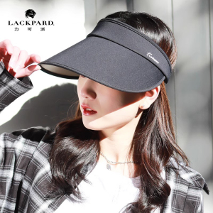 lackpard防晒帽女春夏防紫外线遮阳帽棒球帽大檐太阳帽子空顶帽