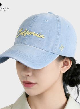 lackpard复古牛仔帽子棒球帽防晒遮阳女鸭舌帽休闲男2025年秋户外