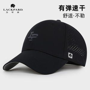lackpard帽子男防晒户外大头棒球帽遮阳网眼春季鸭舌帽运动太阳帽