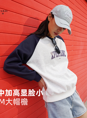 lackpard力可派帽子女秋冬软顶棒球帽大帽檐加大加深显脸小鸭舌帽