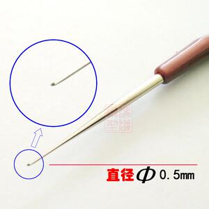 蚂蚁模型-0.5mm针钩-穿缆引线-木质古典帆船模型专用制作辅助工具