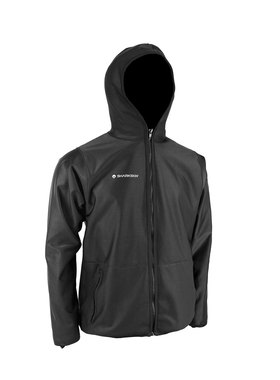 SHARKSKIN Chillproof潜水料超防风防水内绒布保温带帽外套夹克