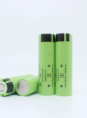 免费点焊适用松下正品18650GA动力锂电池3.7V大容量充电器手电筒