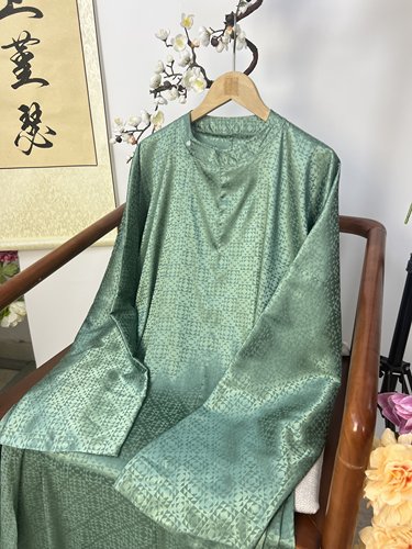 锦上堇瑟《三叶》唐制圆领袍提花汉服男女同款中国风侠客非古装