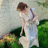 档口现货2025夏无袖长裙连衣裙X416-P145-控218，商品下架区，浙宝256