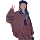 搬256元宵前出货2023春格子短裙套装256-C165-P140-控198，女装套装/套裙，浙宝256