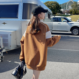 【档口现货】2026春双色套头卫衣女Q582-P115-控188，女装卫衣/绒衫，浙宝256