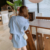 已现货2023夏新时尚棉套装X356-P95-控148，女装套装/套裙，浙宝256